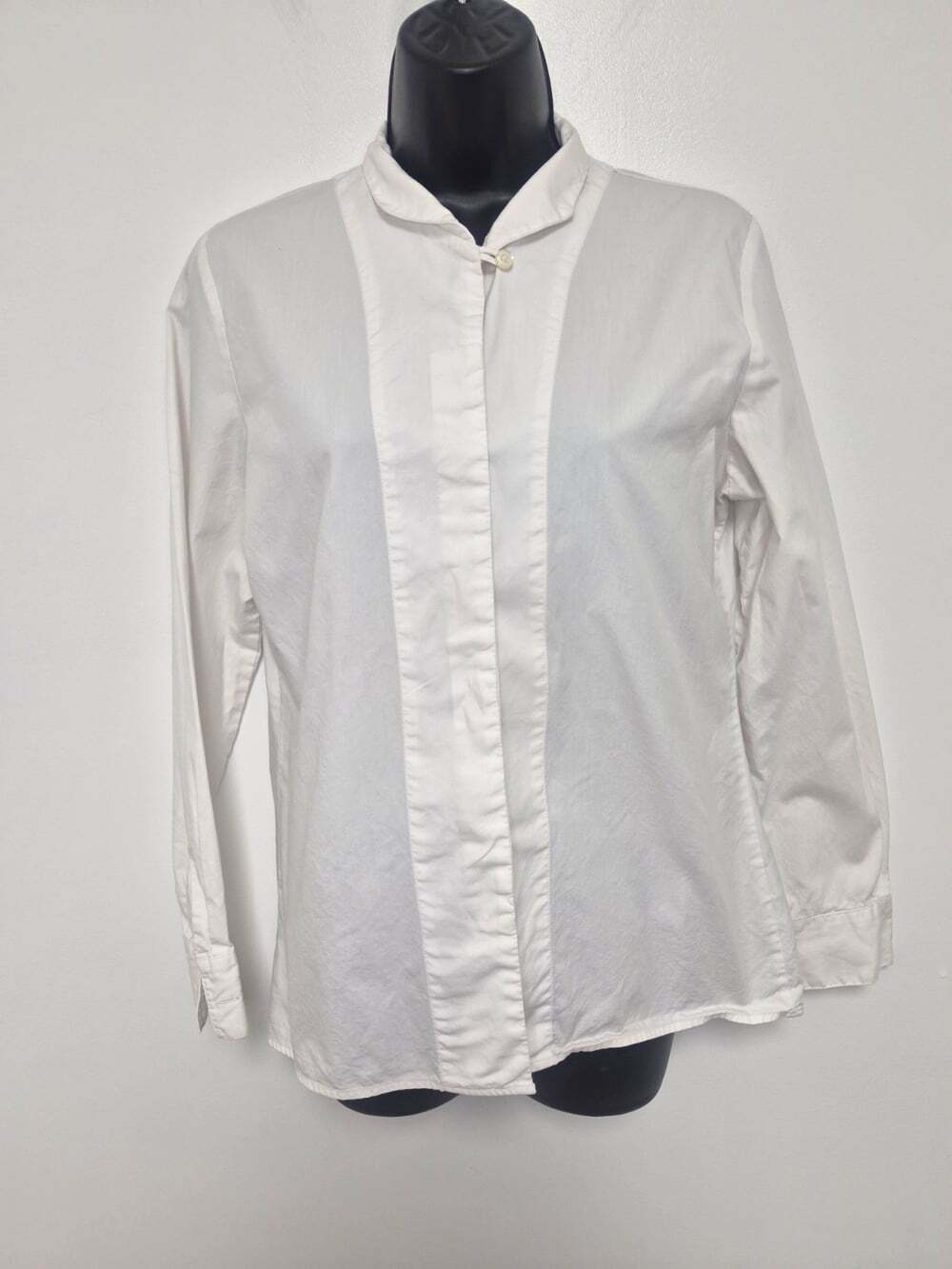 Orvis 100% Cotton White Button Down Shirt sz 6